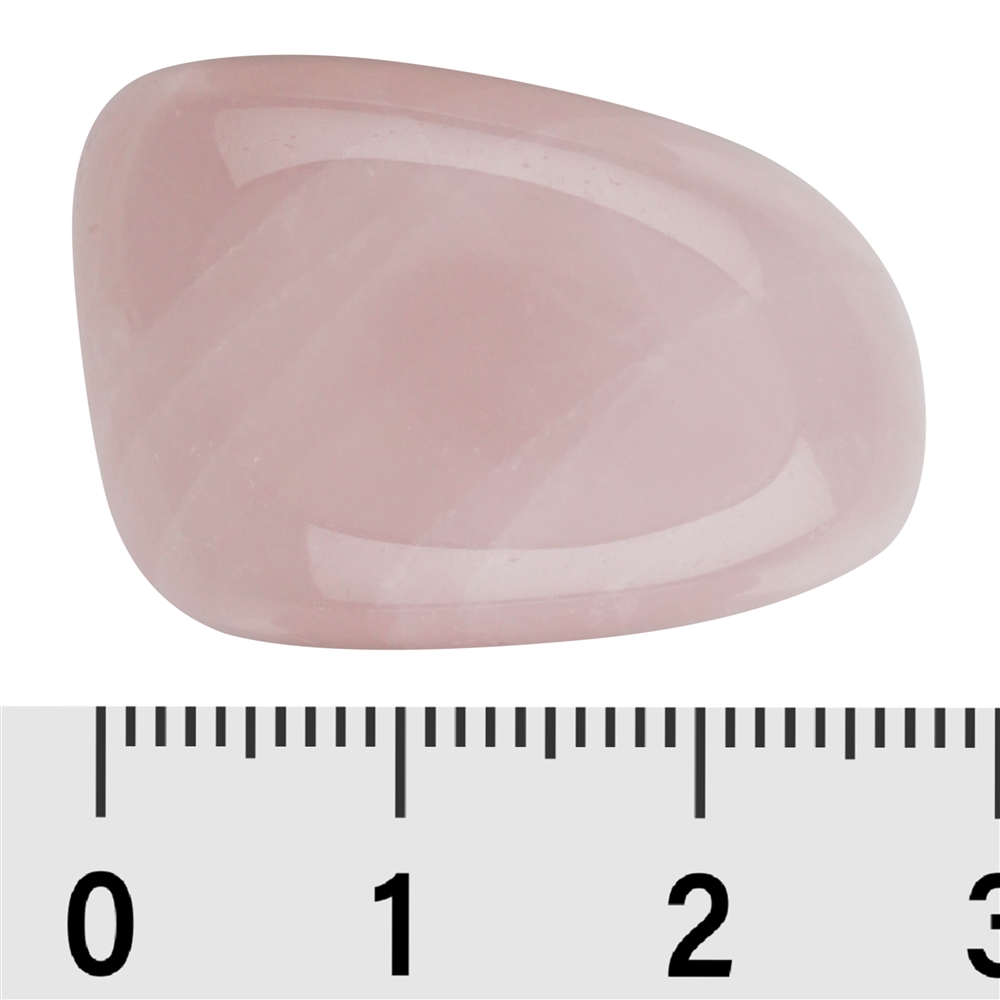 Pierres roulées Quartz rose A, 3,0 - 3,2cm (L)