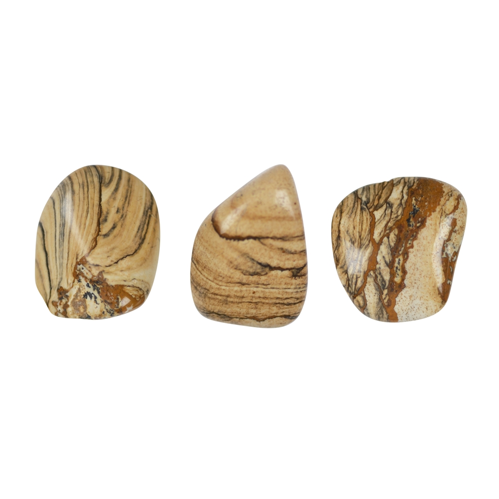 Tumbled Stones Jasper (Landscape), 2,0 - 3,2cm (M)