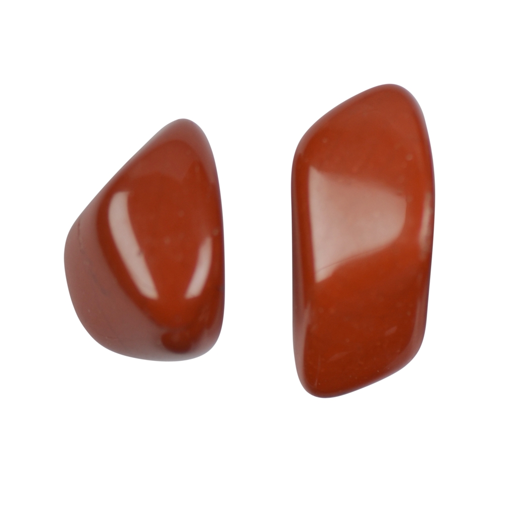 Pietra burattata diaspro (rosso), 2,5 - 3,5 cm (L)