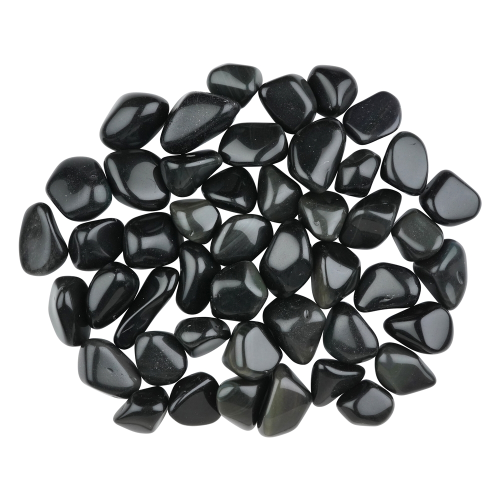 Piedras rodadas Obsidiana (arco iris), 2,4 - 3,6cm (L)