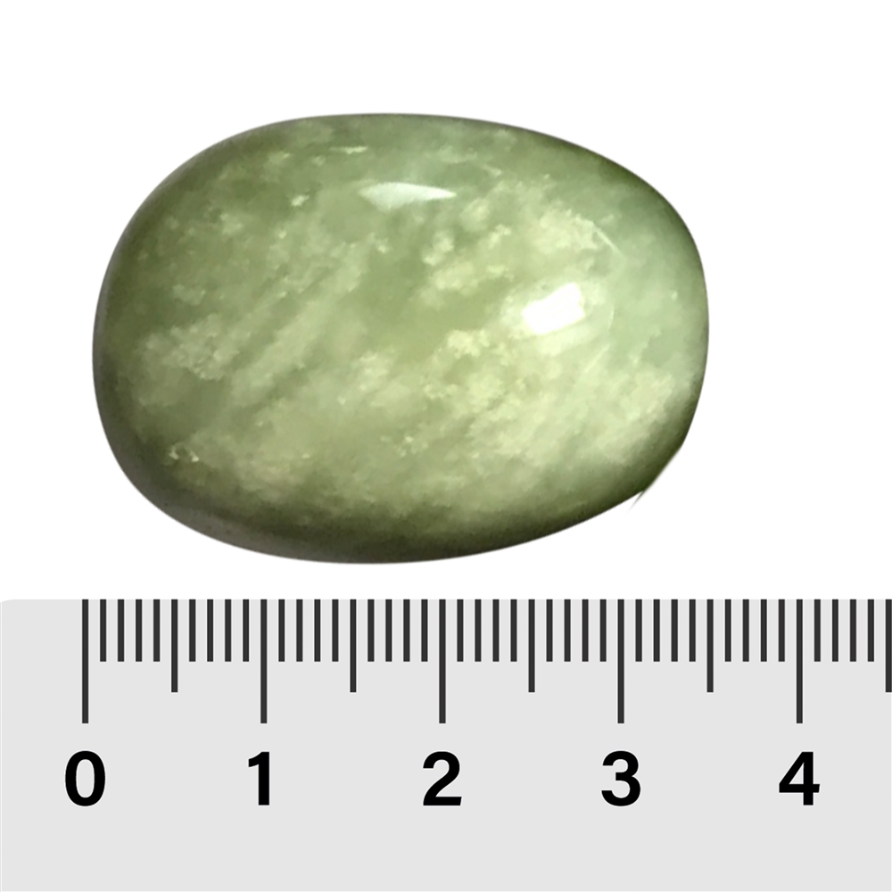 Piedra rodada Serpentina ("jade de China"), 3,0 - 3,4cm (XL)