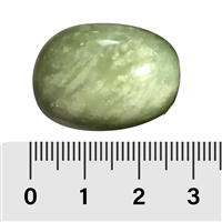 Trommelsteine Serpentin ("China Jade"), 2,6 - 3,1cm (L)