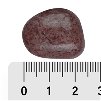 Pietra burattata thulite, 2,0 - 2,5 cm (M)