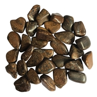Pierre roulée Bronzite, 2,5 - 4,0cm (L)