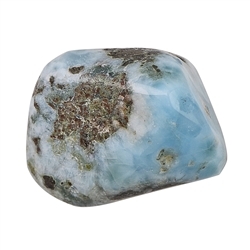 011960201 Trommelsteine Larimar B, 3,0 - 4,0cm (XL) | GH Edelsteine, Heilsteine & Schmuck