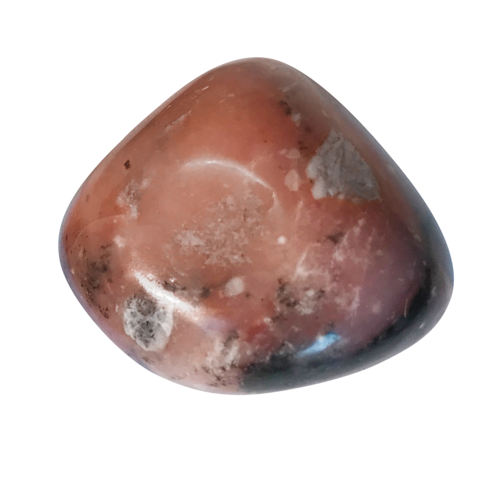 Pierre roulée opale (opale des Andes rose), 2,8- 3,7cm (XL)
