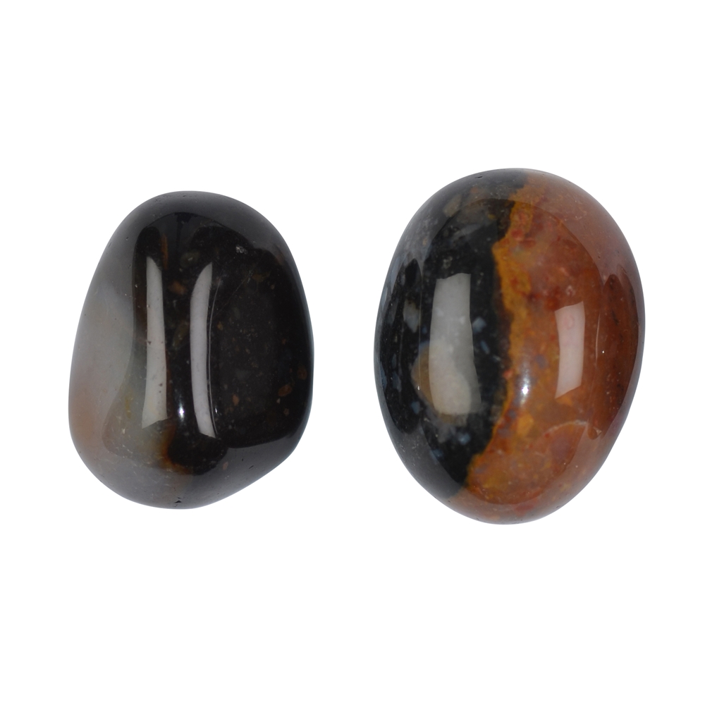 Pierres roulées Sardonyx, 2,5 - 3,0cm (L)