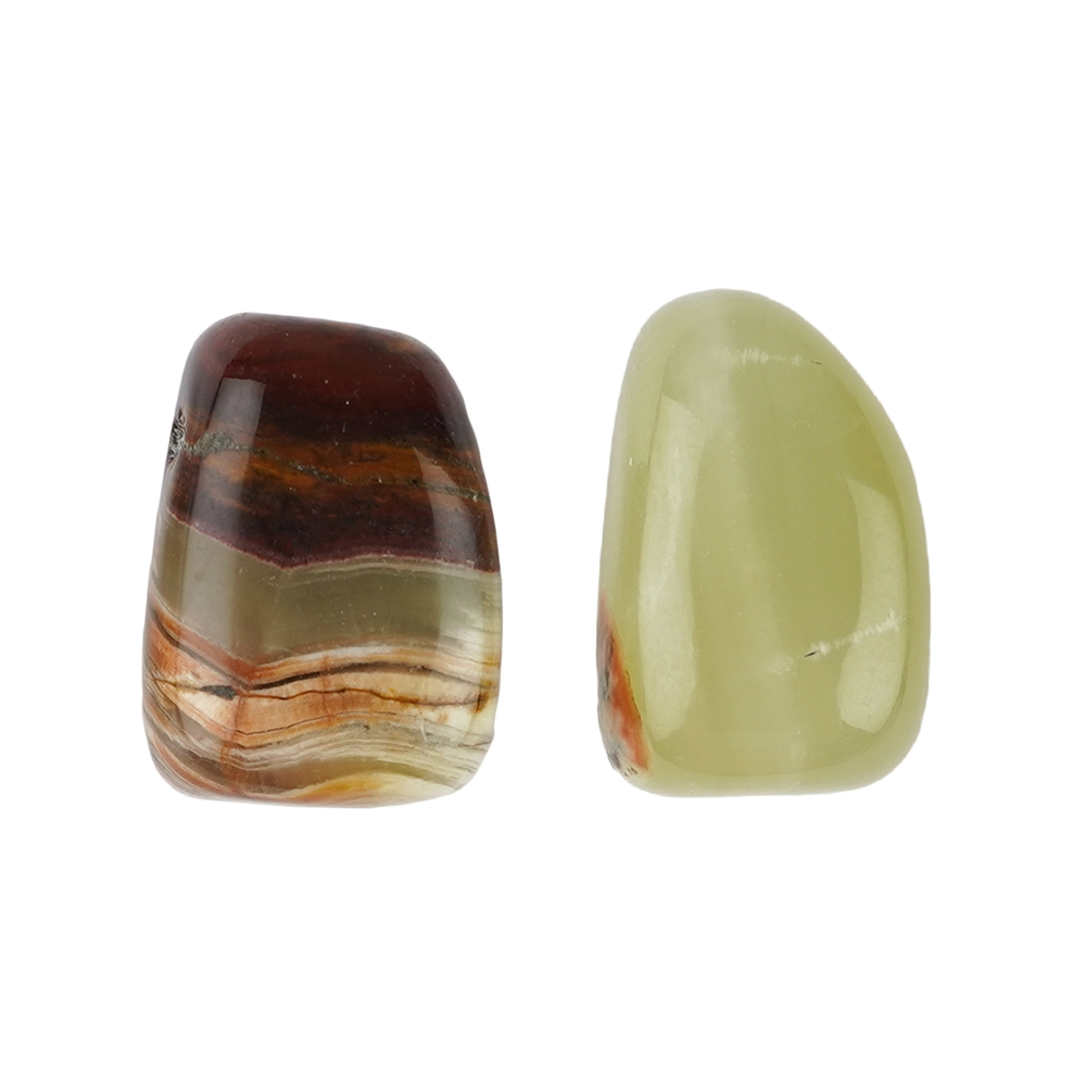 Tumbled Stones Onyx Marble (Calcite-Aragonite), 2,5 - 3,0cm (L)