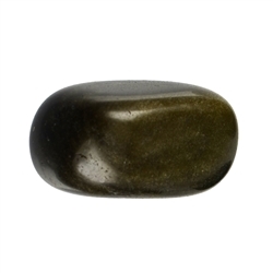 012860201 Tumbled Stone Obsidian (gold luster), 2.8 - 4.0cm (XL) | Marco Schreier