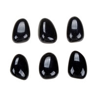 Tumbled Stones Obsidian (black), 2,2 - 3,0cm (L)