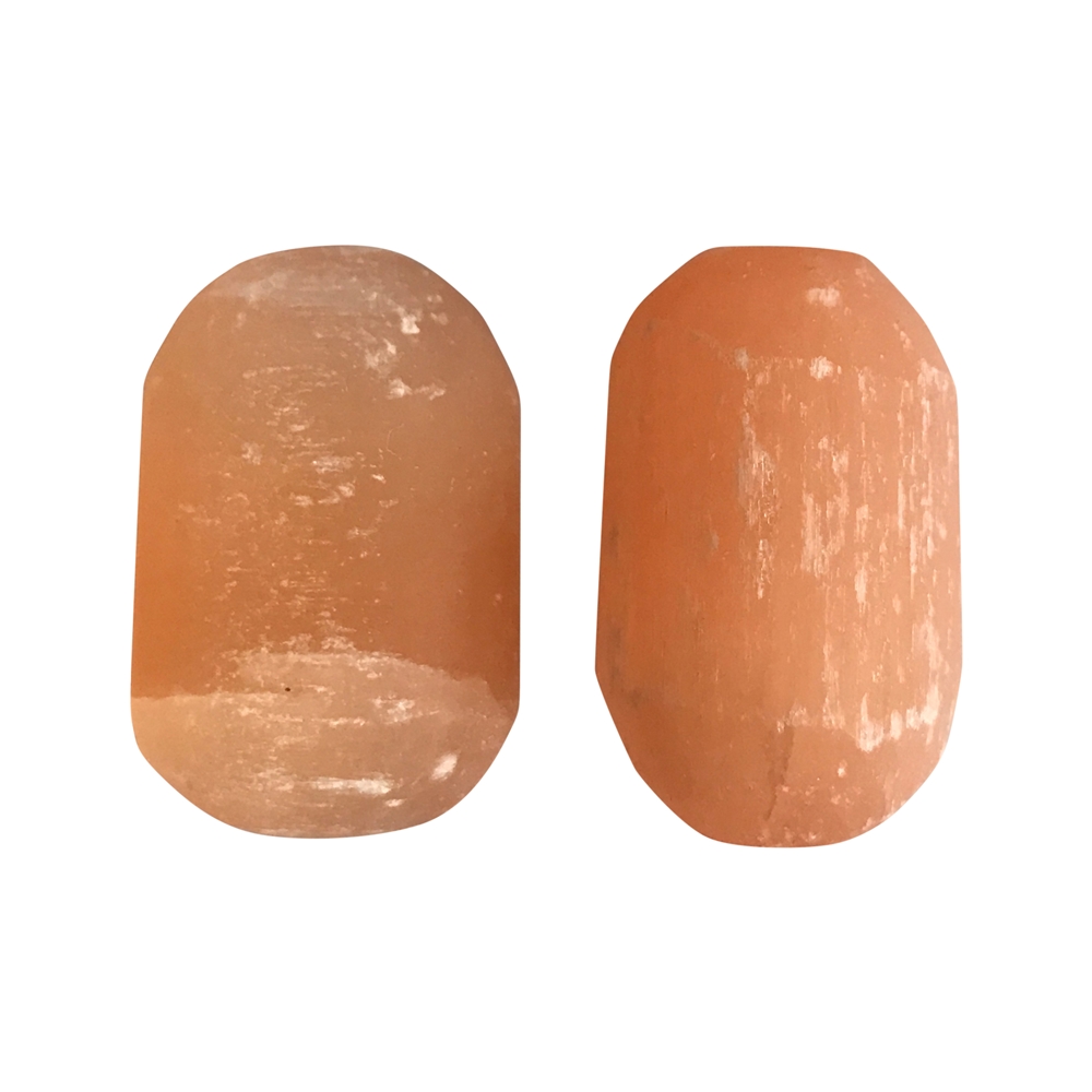 Pierre roulée Albâtre (orange), 2,8 - 3,5cm (L)