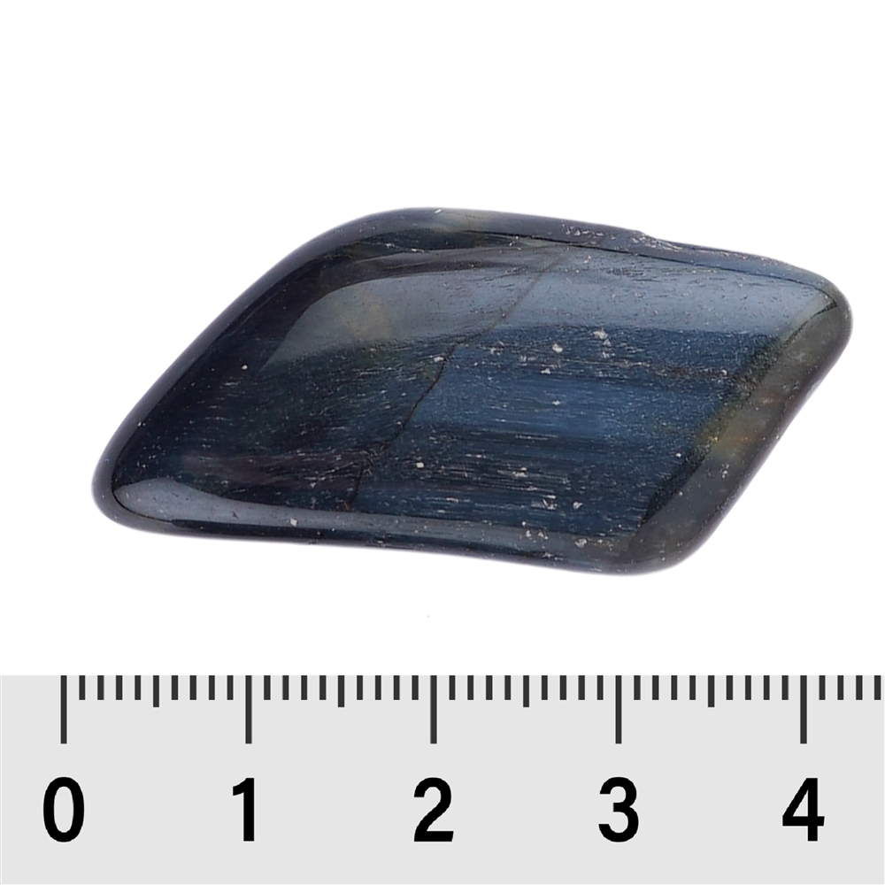 Tumbled Stones Tiger's Eye blue ("Falcon's Eye"), 2.5 - 4.0cm (L)