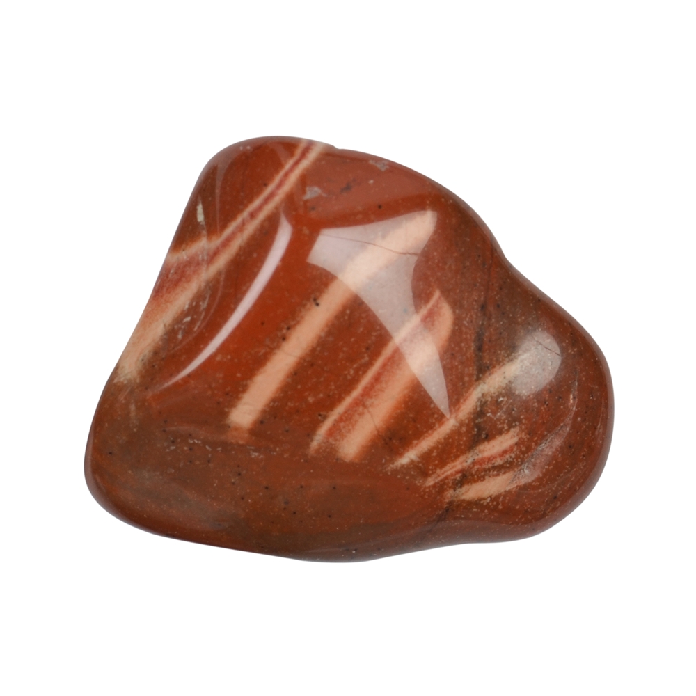 Trommelsteine Jaspis (Streifenjaspis rot), 3,0 - 5,0cm (XL)