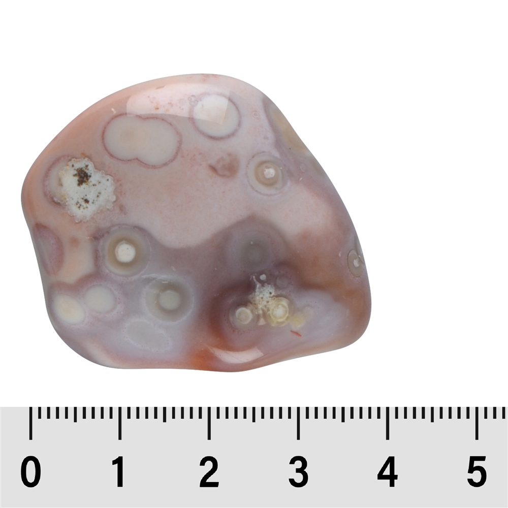 Pietre burattate di agata (rosa del Botswana), 2,8 - 4,5 cm (XL)