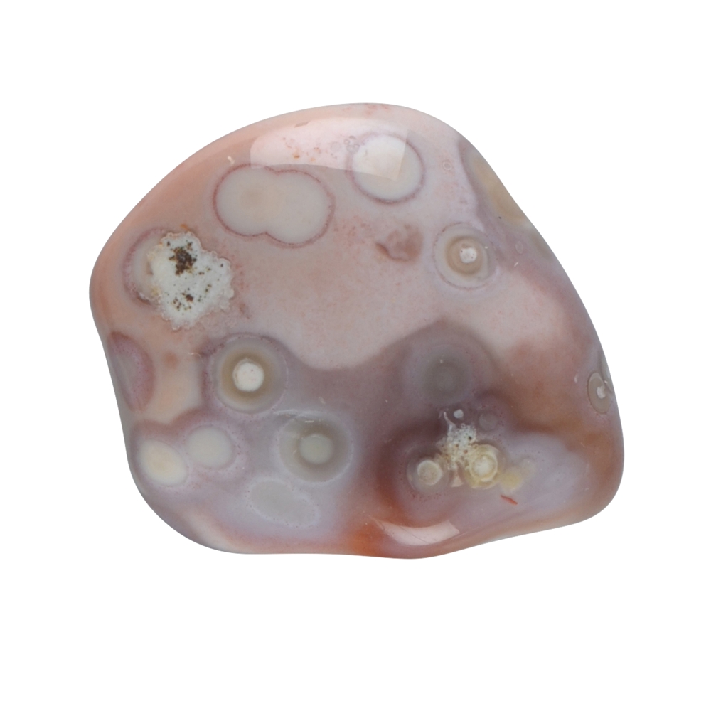 Trommelsteine Achat (Botswana rosa), 2,8 - 4,5cm (XL)