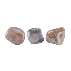 013420401 Tumbled Stones Agate (pink), 2,0 - 2,5cm (M) | wholesaler gems & healing stones