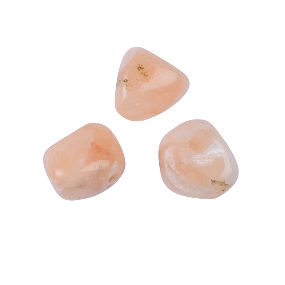 Trommelsteine Stilbit (rosa), 3,0 - 4,0cm (XL)