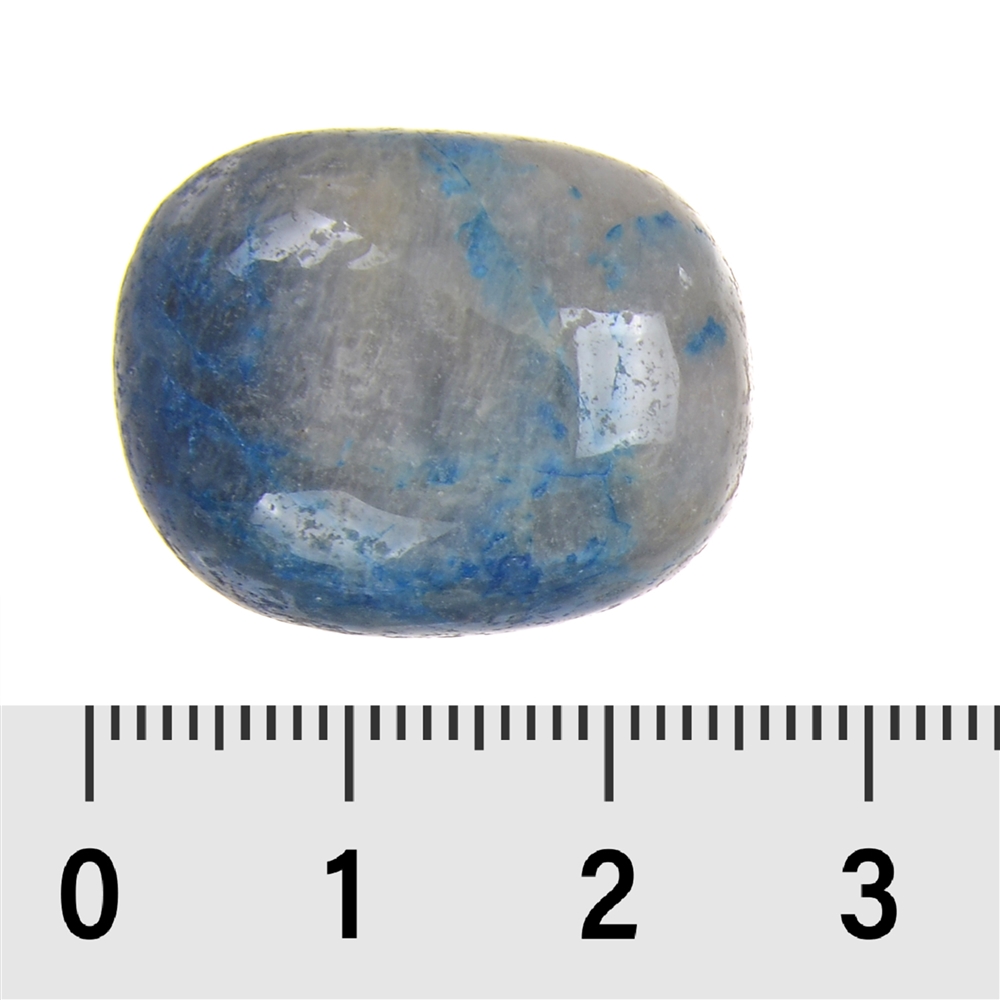 Piedra rodada Shattuckita, 2,5 - 2,8cm (L)