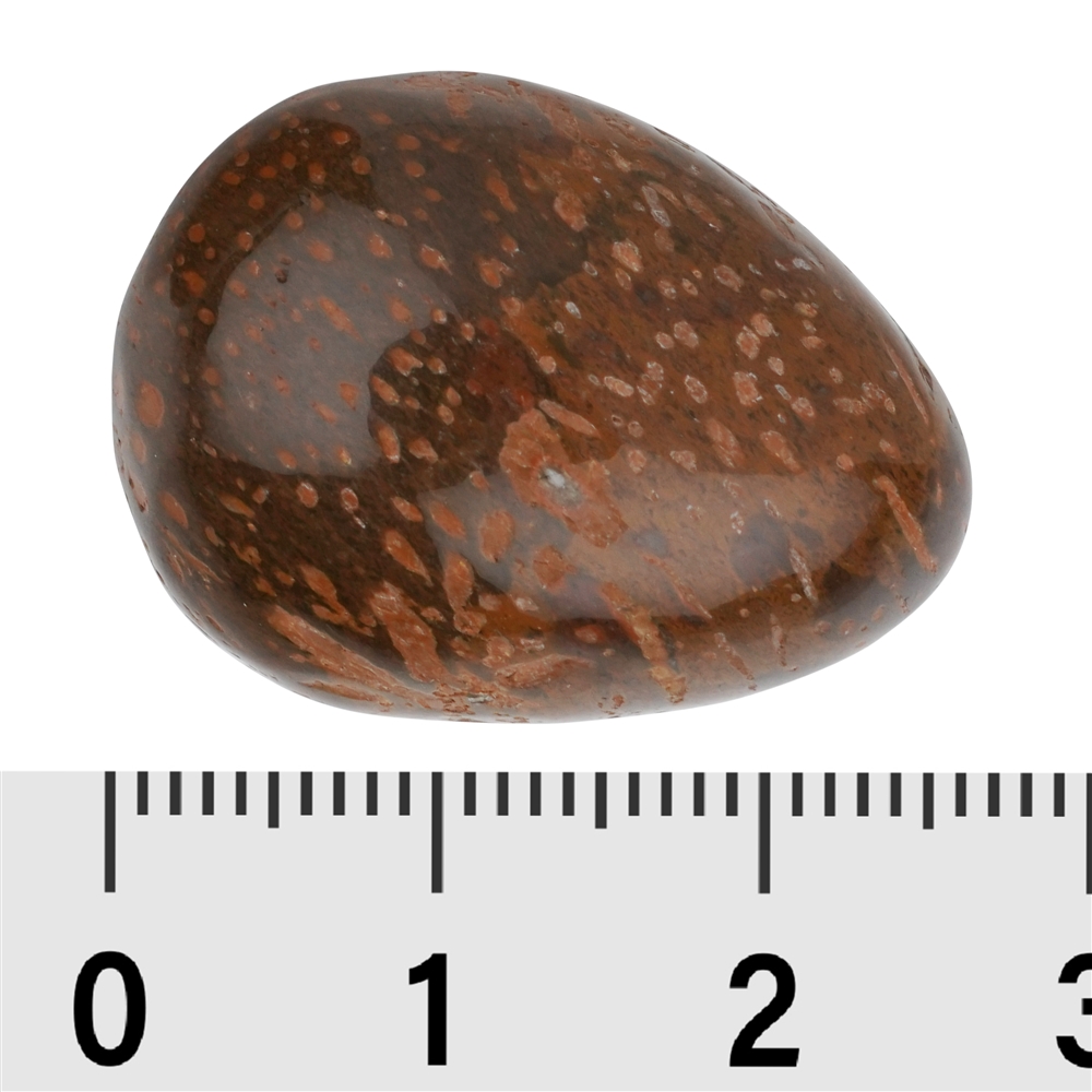 Pietra burattata riolite stellare "diaspro stellare", 1,5 - 2,5 cm (M)
