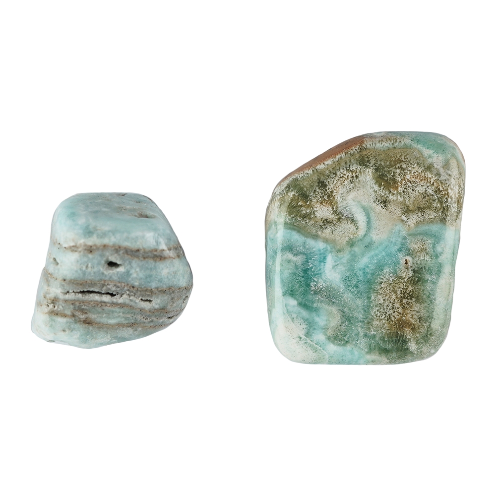 Tumbled Stones Calcite (Caribbean Calcite), mixed sizes