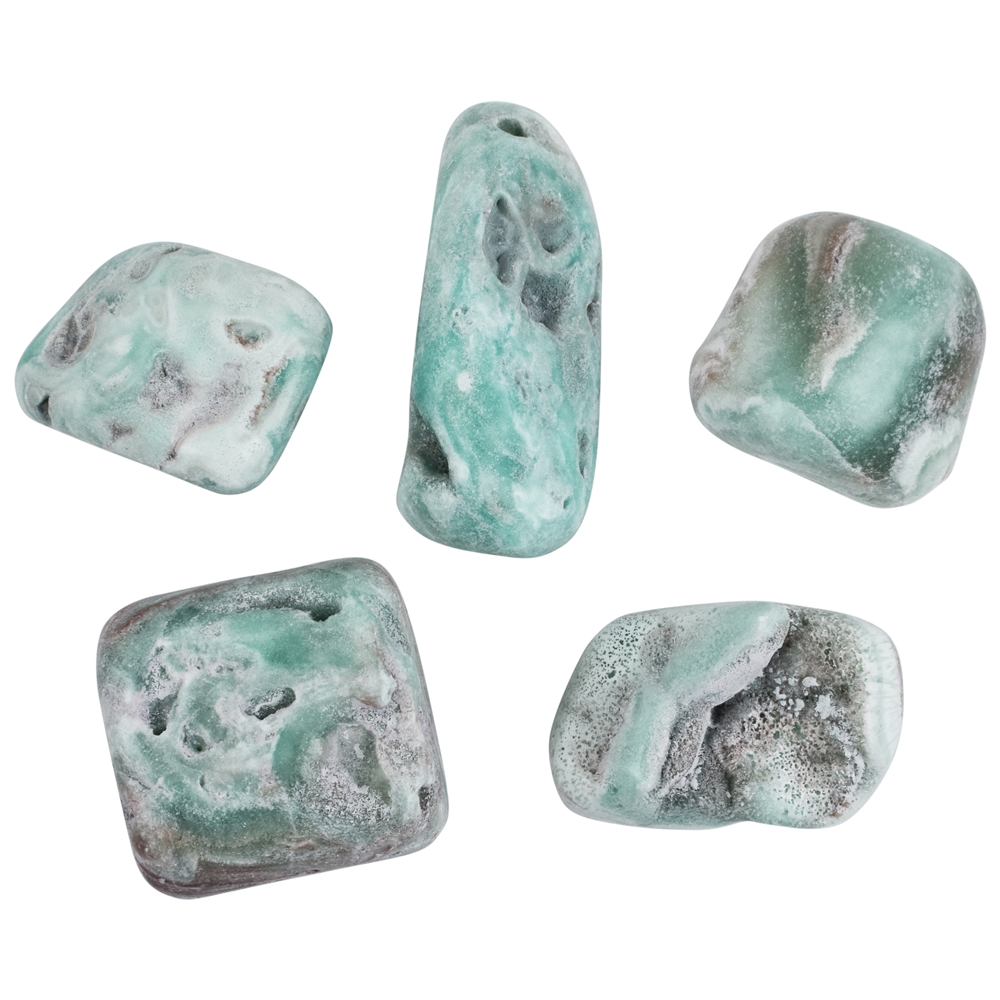 Tumbled Stone Calcite (Caribbean Calcite), 3,0 - 5,0cm (XL)