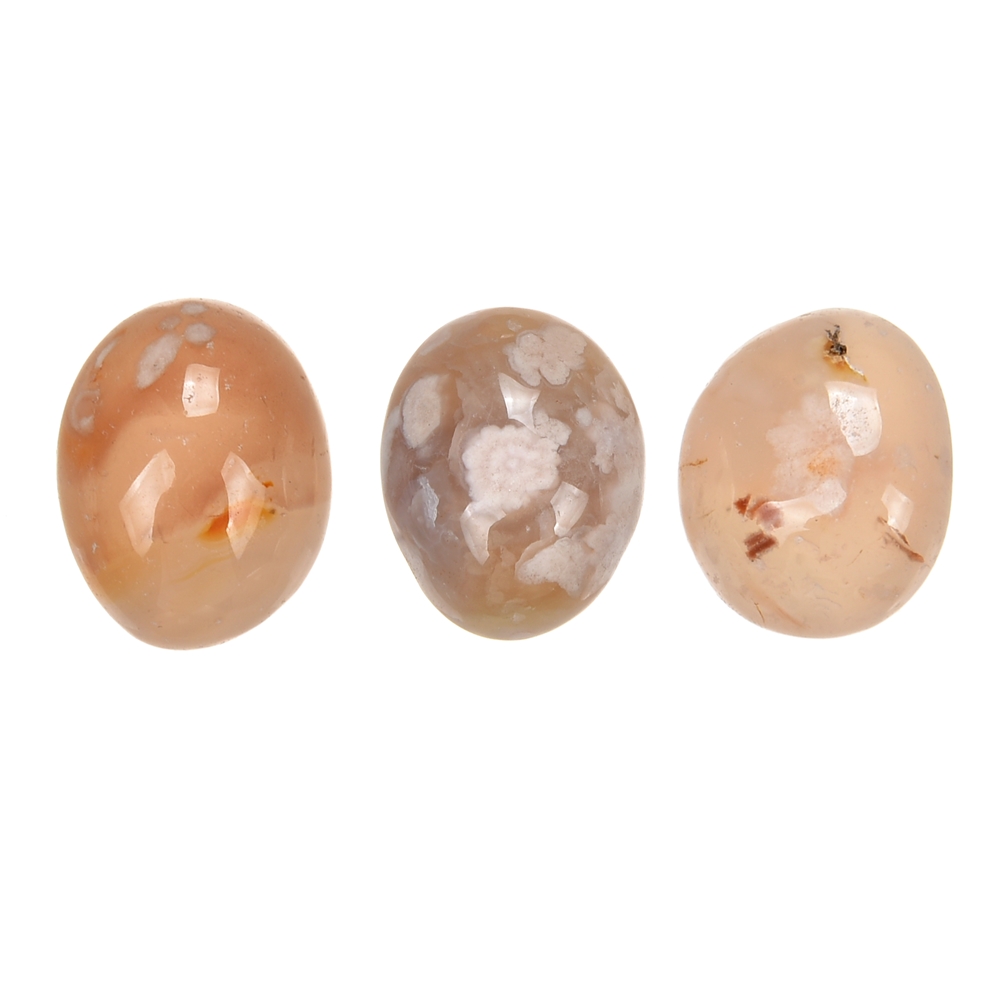 Tumbled Stones Agate (Cherry Blossom Agate), 2,0 - 2,5cm (M)