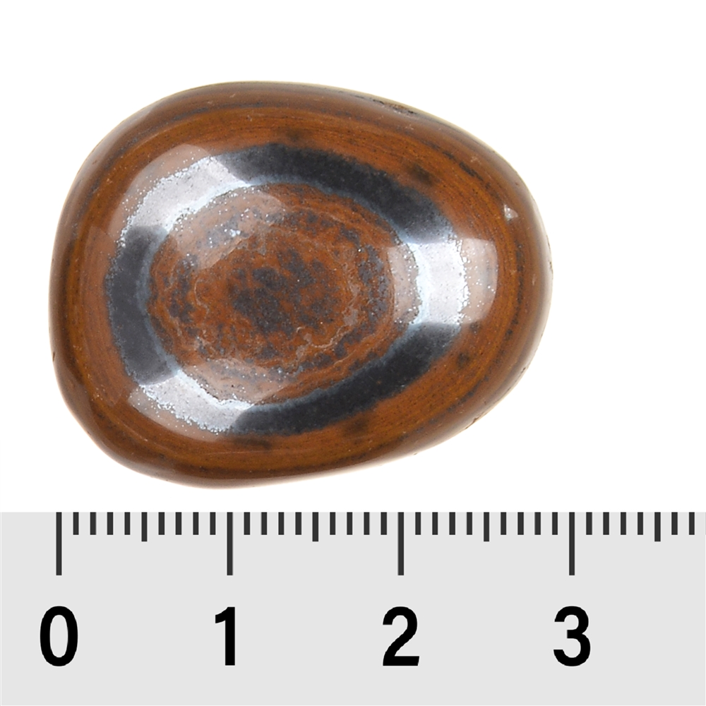 Tumbled stones, banded ironstone, 2-3 cm (L)