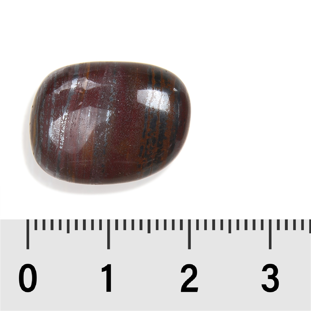 Trommelsteine, Eisenstein gebändert, 1,5 - 2,5 cm (M)