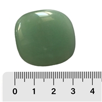 Pietra disco in avventurina (verde)