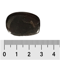 Pietra disco di granato (almandino), 2,5 - 3,5 cm (piccola, piatta)