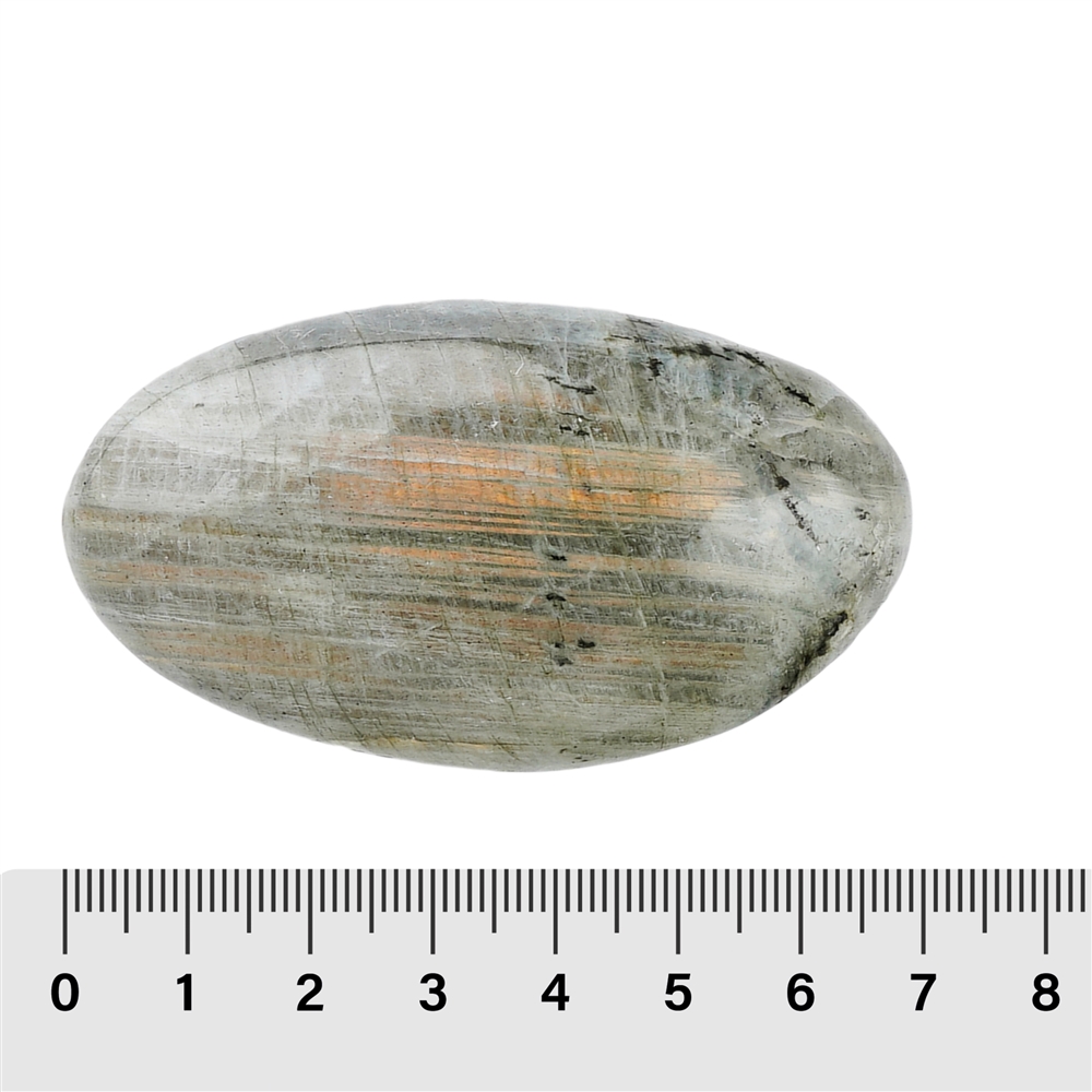 Pietra burattata labradorite, 5,0 - 7,0 cm (Jumbo)