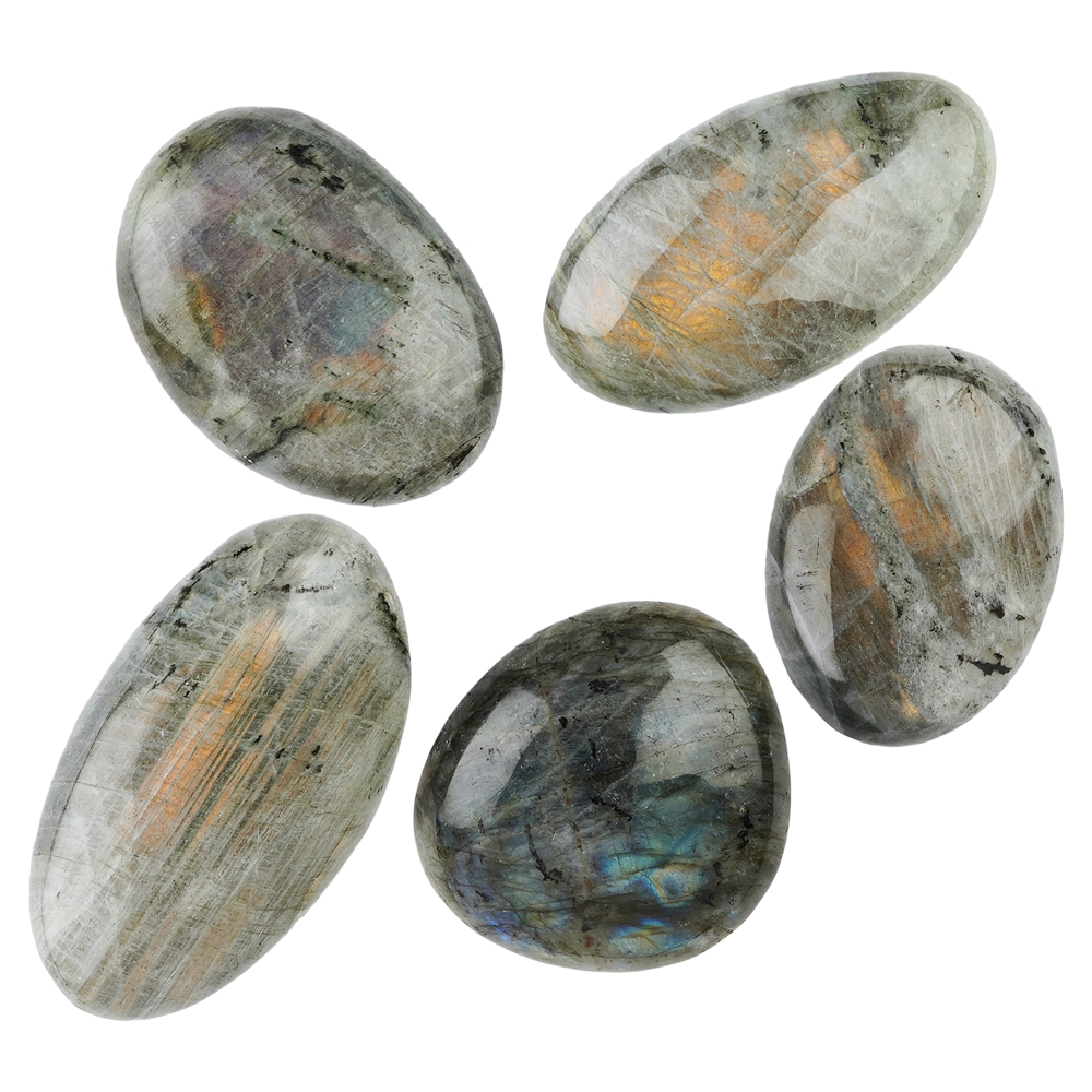 Tumbled Stone Labradorite, 5,0 - 7,0cm (Jumbo)