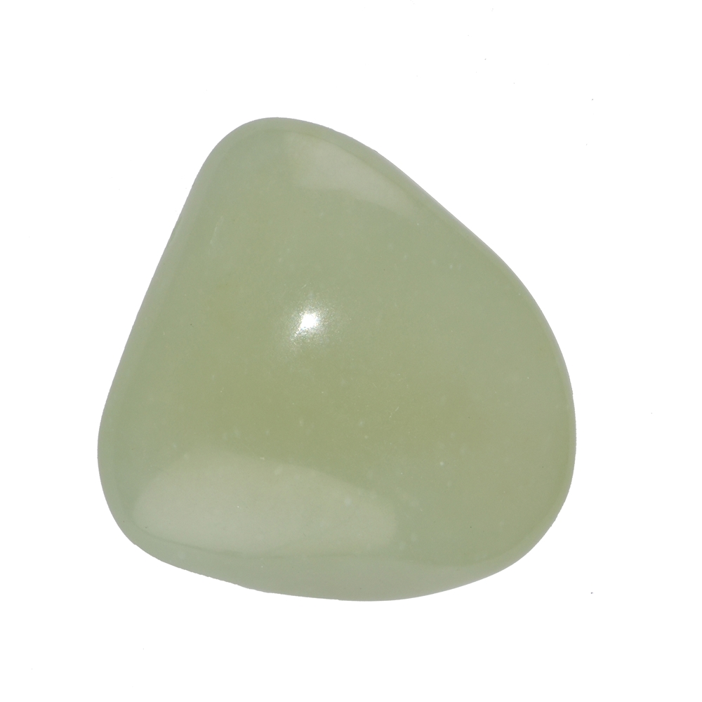 Tumbled Stones Serpentine A ("China Jade"), 4,0 - 5,0cm (Jumbo)