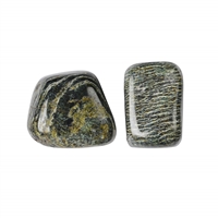 Trommelsteine Serpentin (Silberauge), 5,0 - 6,0cm (Jumbo)