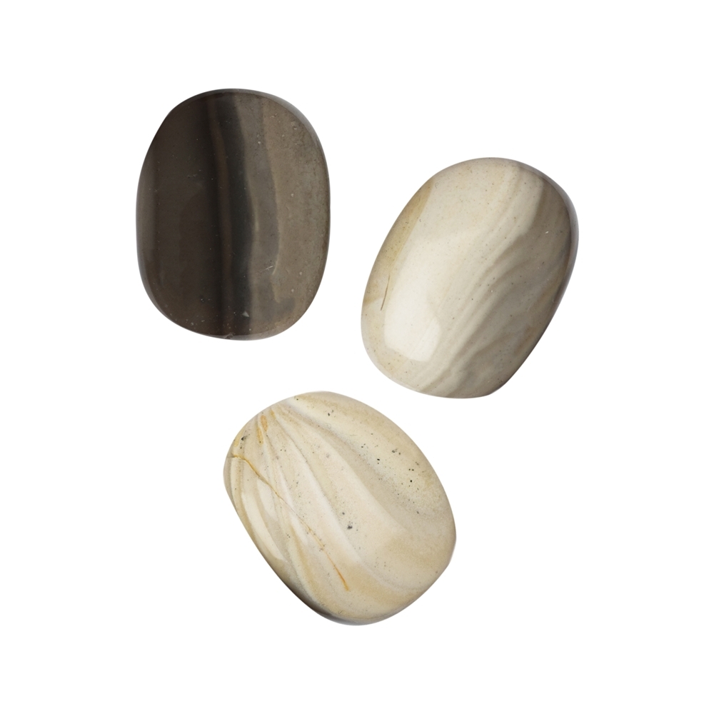 Scheibensteine Flint | Schreier Großhändler Edelsteine, Heilsteine & Schmuck