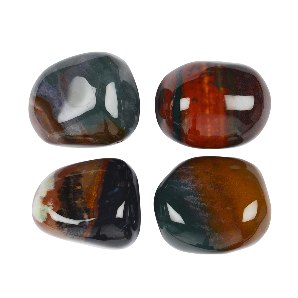 Piedras rodadas Sardonyx, 3.5 - 4.0cm (Jumbo)