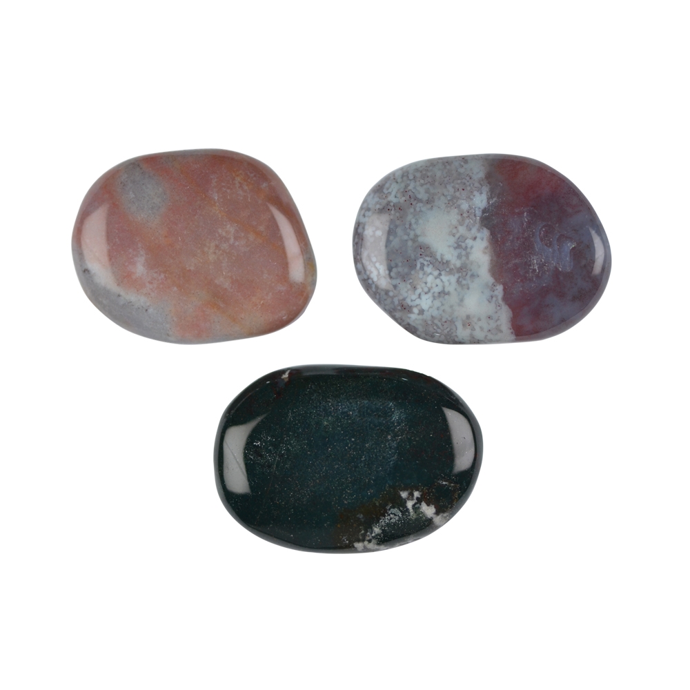Smooth Stones Chalcedony red-brown (flesh chalcedony)
