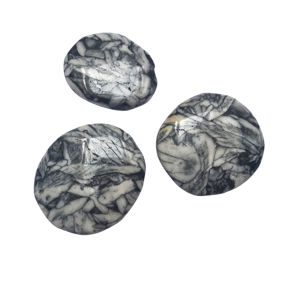 Pietra disco pinolite (magnesite fiore di ghiaccio)