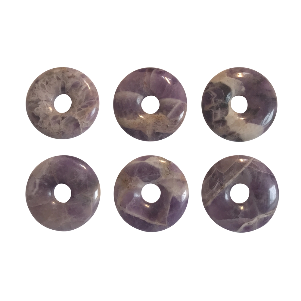 Donut Amethyst/Amethystquarz, 30mm