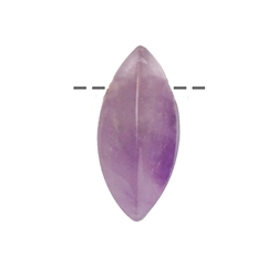 0401293230 Marquise amethyst drilled, 3,0cm | wholesaler gems, healing stones & jewelry