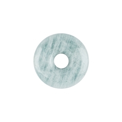 0402200300 Donut Aquamarine, 28-32mm | Schreier - wholesaler gems, healing stones & jewelry