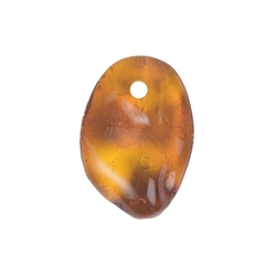 0403693012 Tumbled Stone Amber front drilled, 2,5 - 3,0cm | gems, healing stones & jewelry