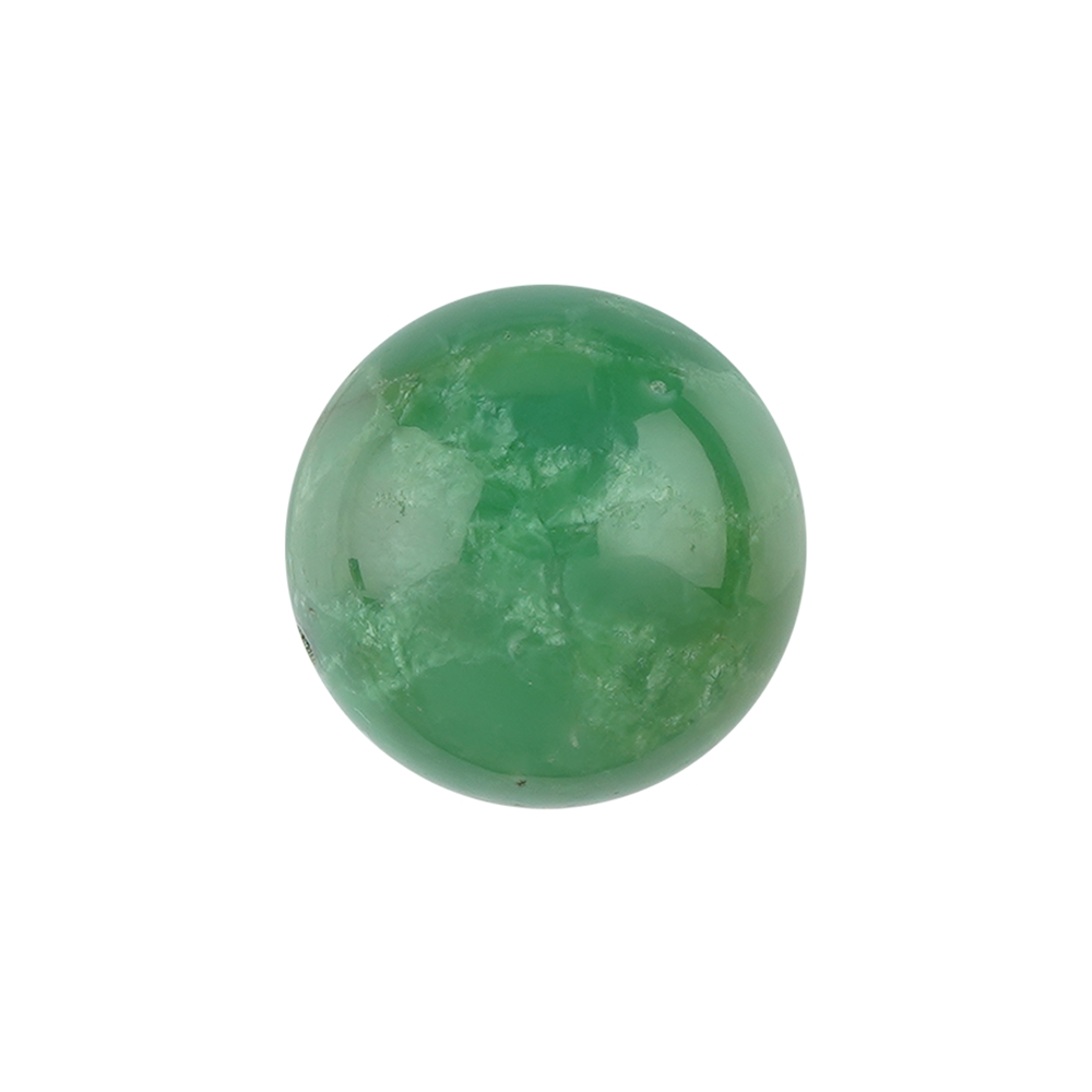Ball Chrysoprase drilled, 20mm, 1mm hole