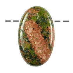 0406992300 Small Palmstone Unakite drilled | wholesaler gems, healing stones & jewelry