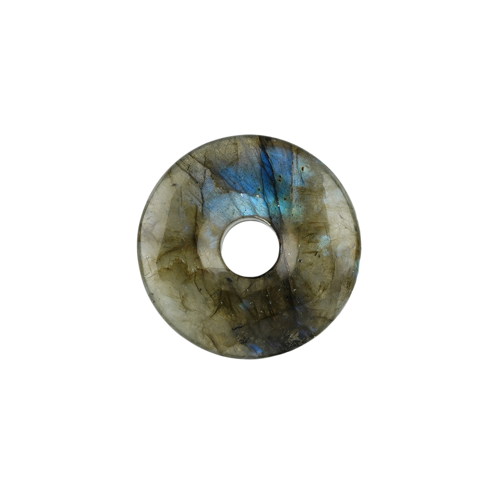 Donut en labradorite, 28 - 32mm