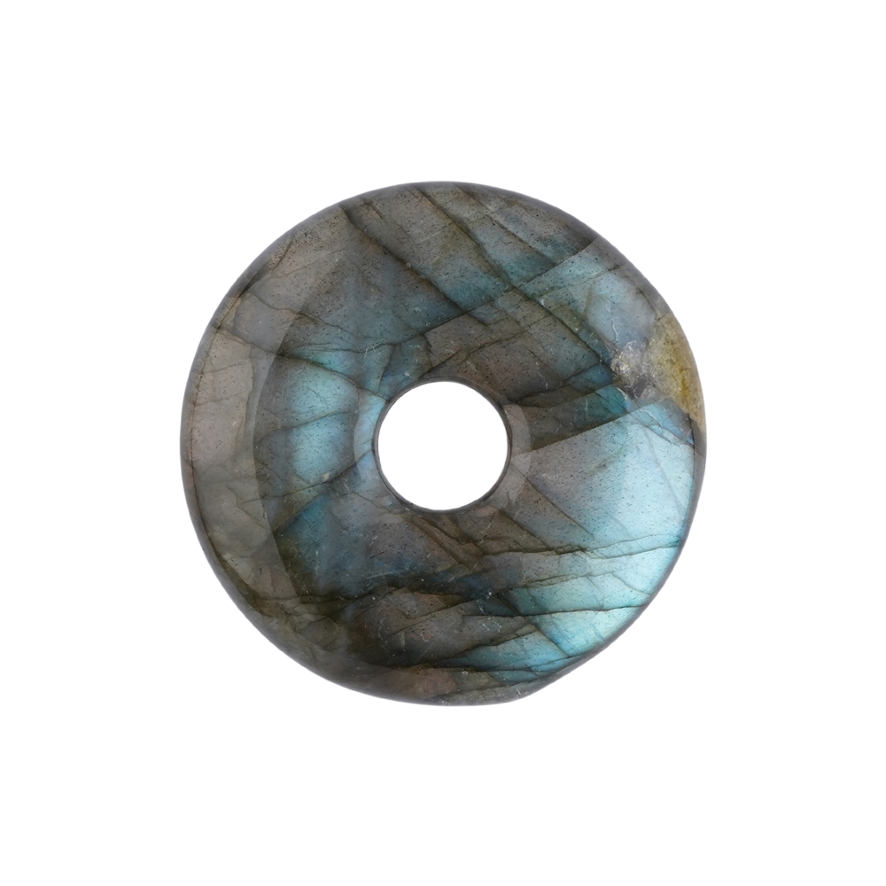 Donut labradorite AAA, 30mm