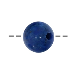 0410493316 Ball Lapis Lazuli A drilled, 16mm | wholesaler gems, healing stones & jewelry