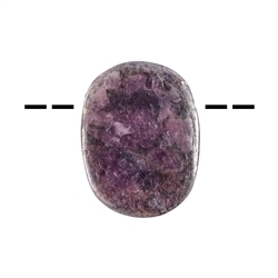 0410593902 Freeform Lepidolite (rod.) drilled, 3,8 - 4,8cm  | Marco Schreier