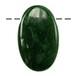 0411692300 Small Palmstone Nephrite drilled | wholesaler gems, healing stones & jewelry