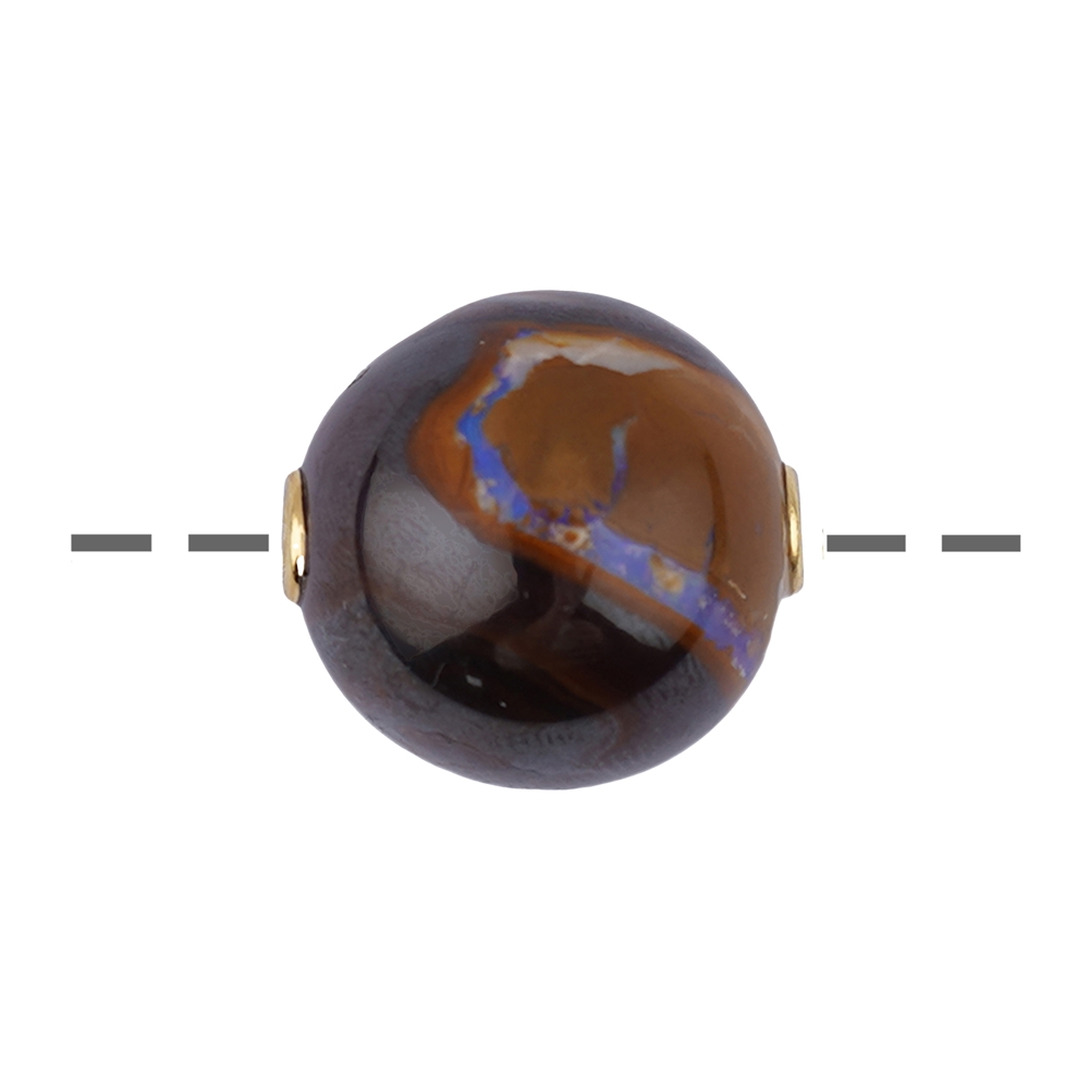 Boule de bijouterie Boulder-Opal 20mm, doré
